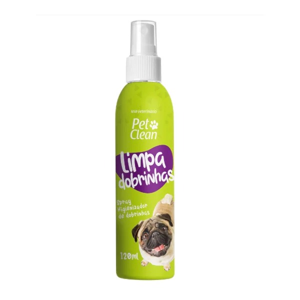 Limpa drobrinhas pet clean 120ml