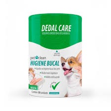 Dedal Care Higiene Bucal Pet Clean 30 unidades 